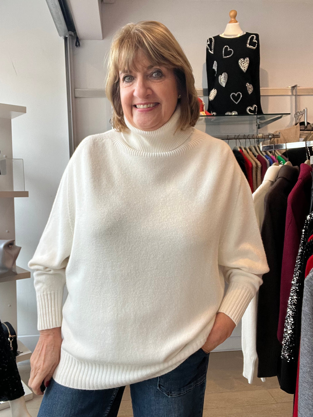 Alpini Alicia Roll Neck Cosy Knit