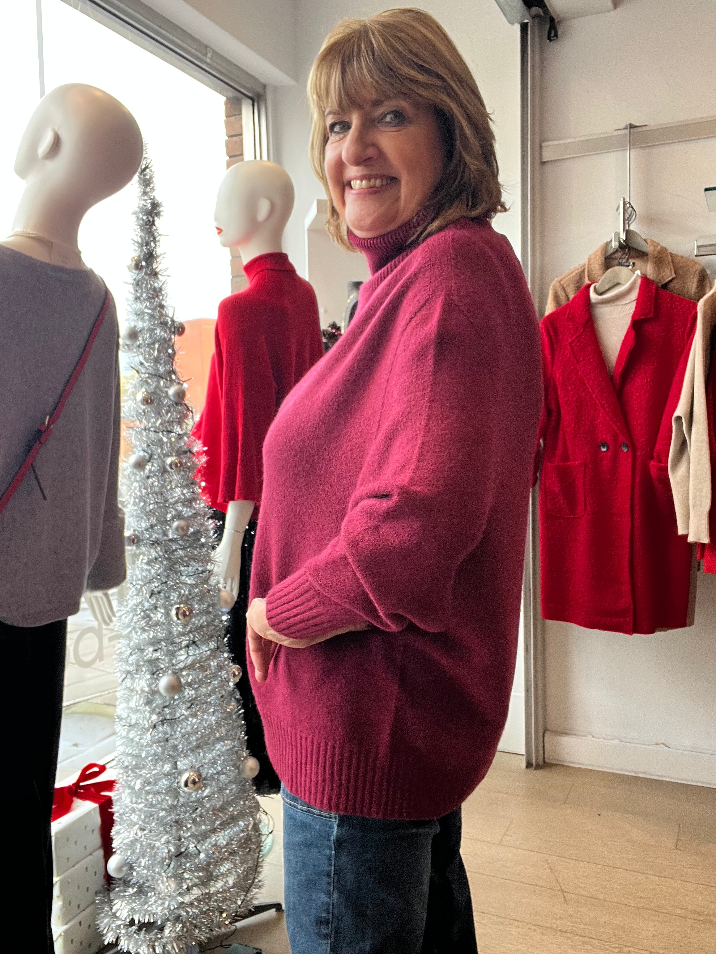 Alpini Alicia Roll Neck Cosy Knit