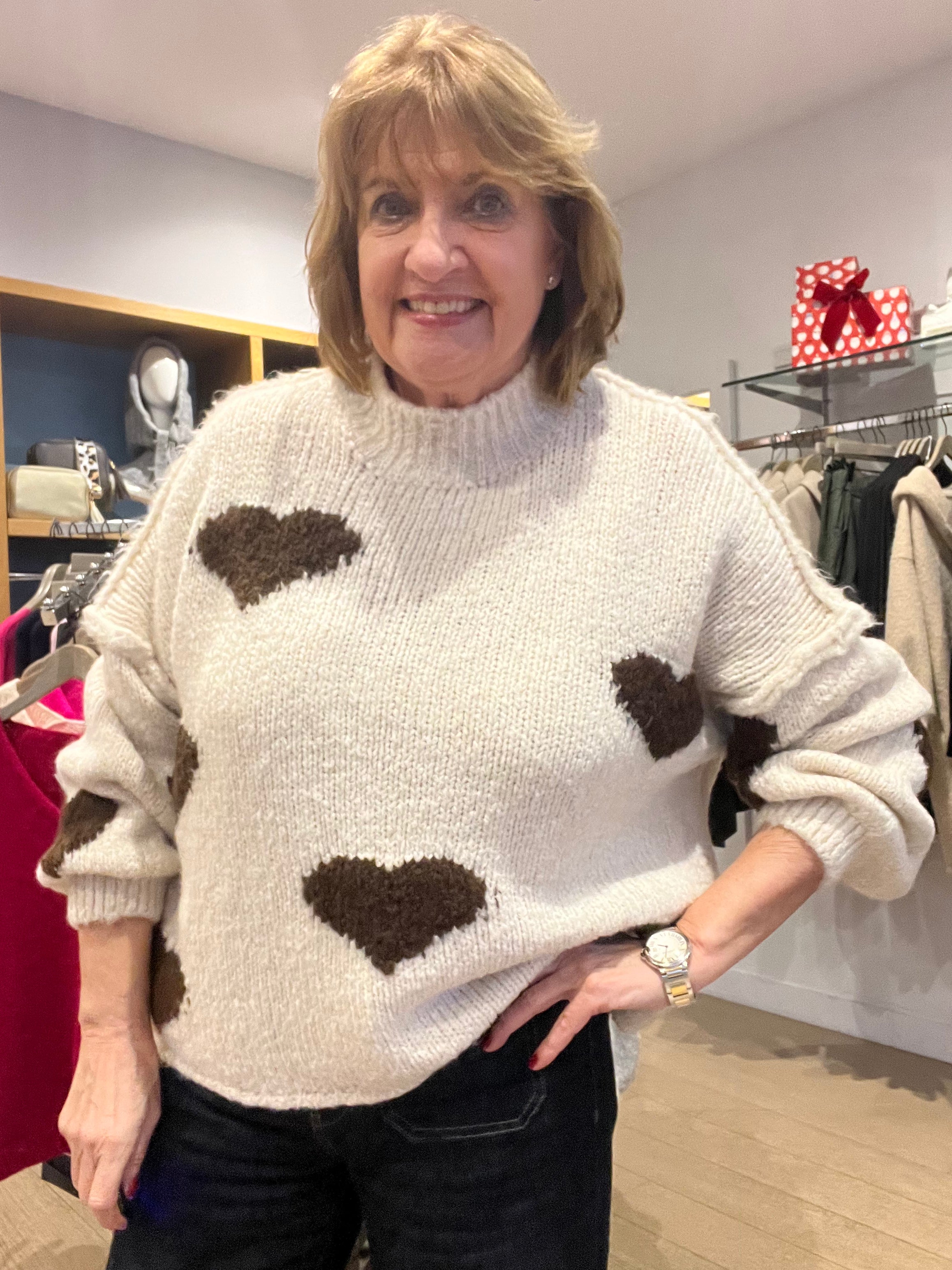 Harley Heart Chunky Knit