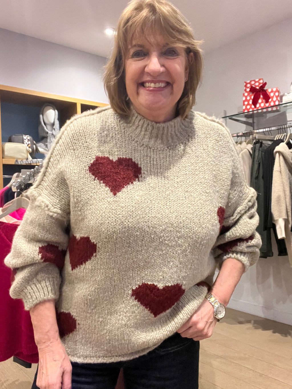 Harley Heart Chunky Knit