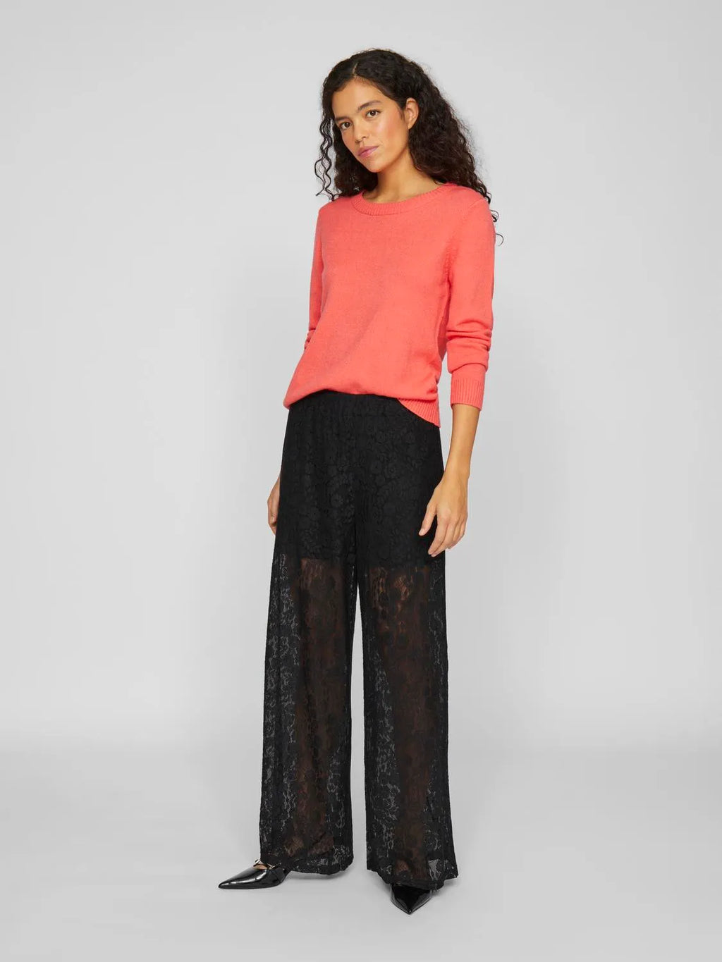 Vila Viril Round Neck Supersoft Knit image 18