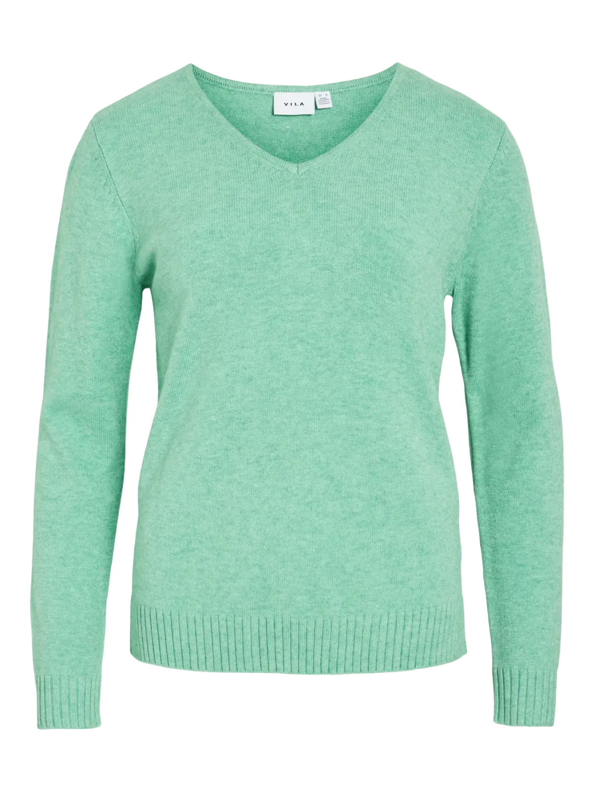 Vila Viril V Neck Bestselling LS Knit image 3