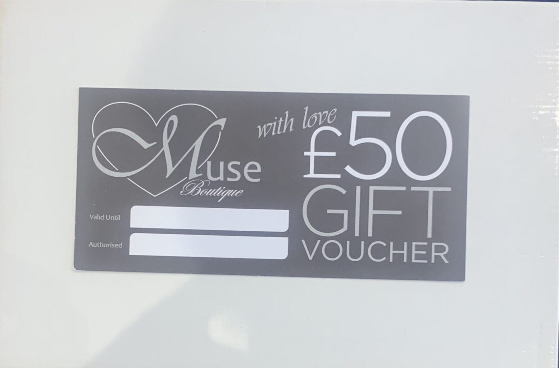 MUSE GIFT VOUCHERS - 50 image