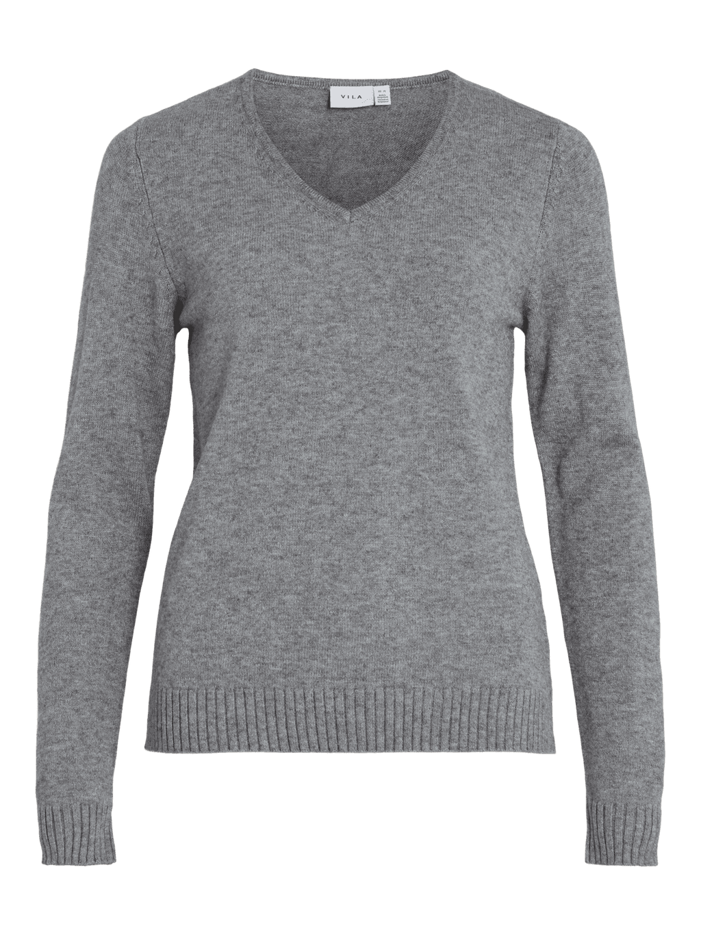 Vila Viril V-neck L/S Knit Top Bestseller image 3