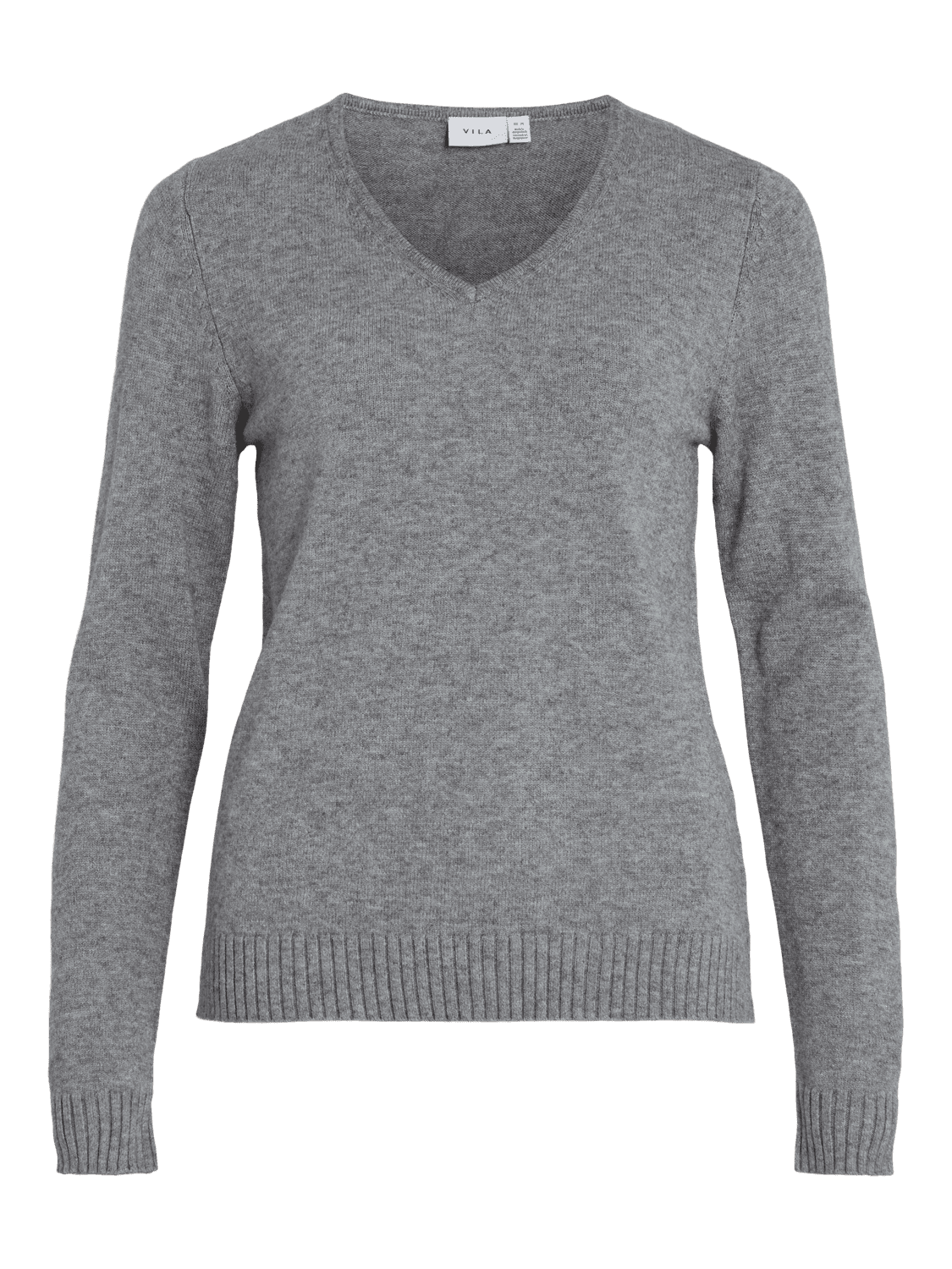 Vila Viril V-neck L/S Knit Top Bestseller image 3