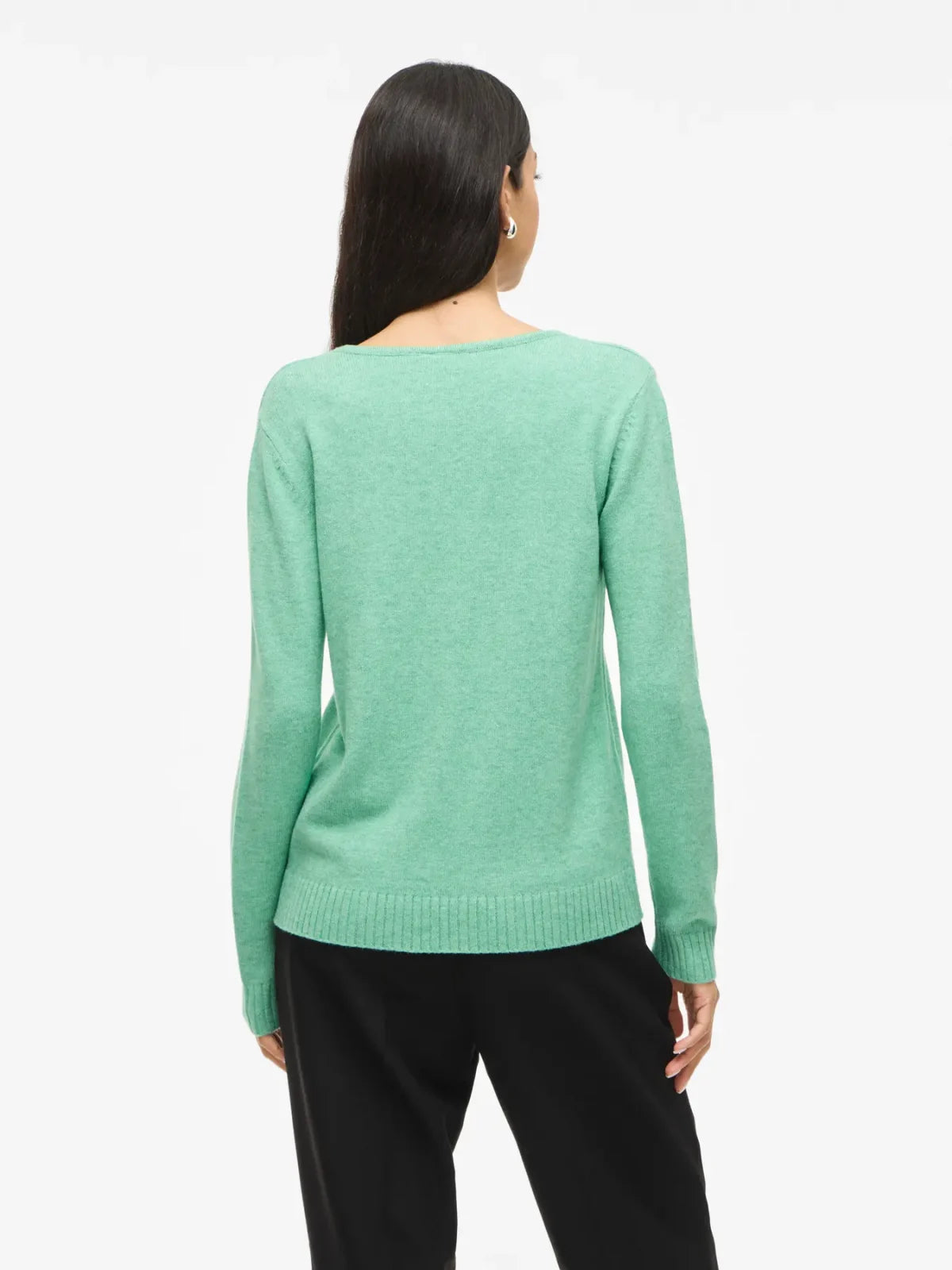 Vila Viril V Neck Bestselling LS Knit image 4