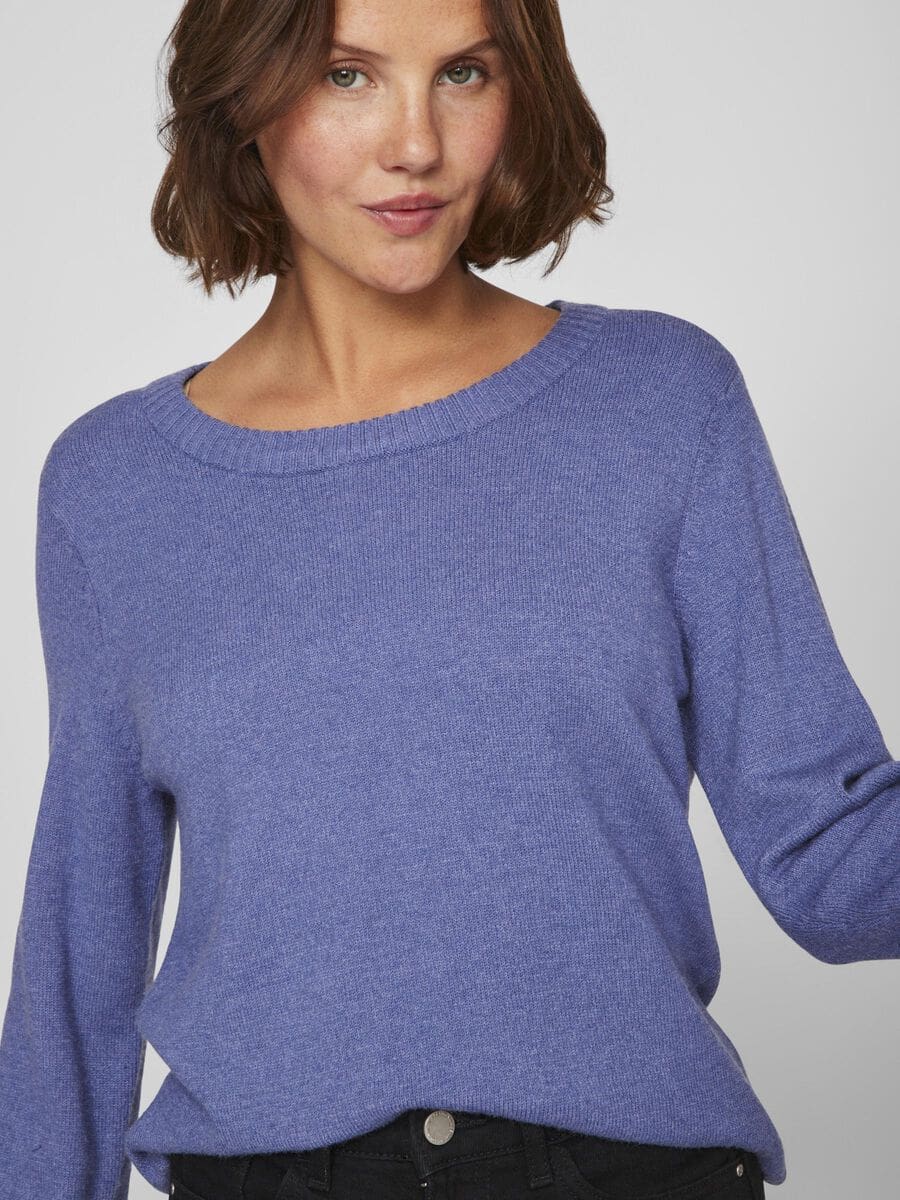 Vila Viril Round Neck Supersoft Knit image 7