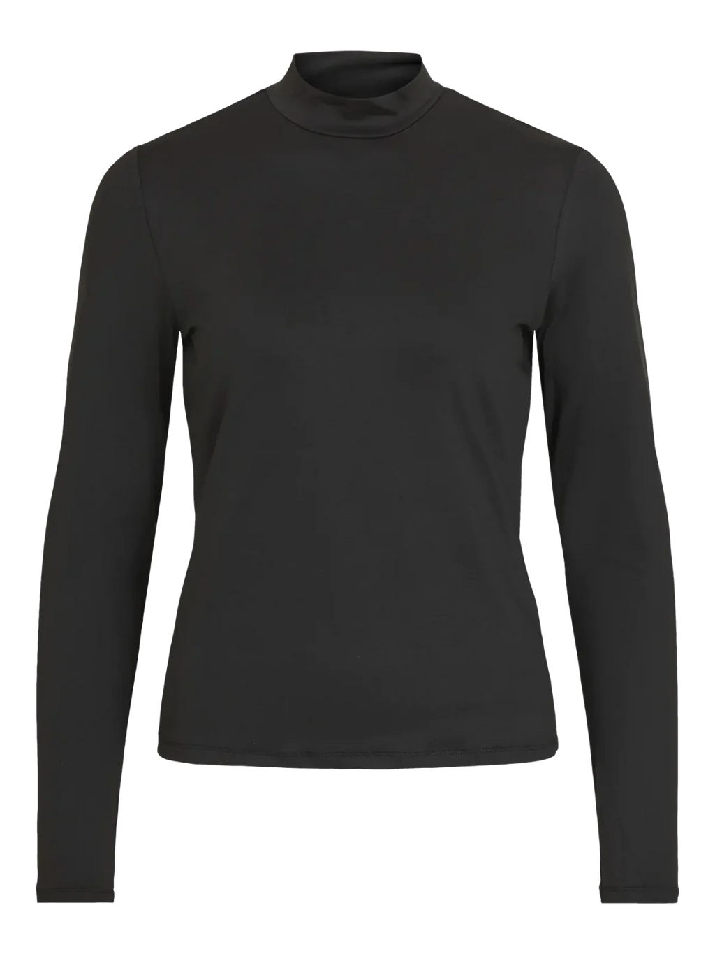 Vila ViLeo LS Leopard Print and Plain Tops - Black, M image