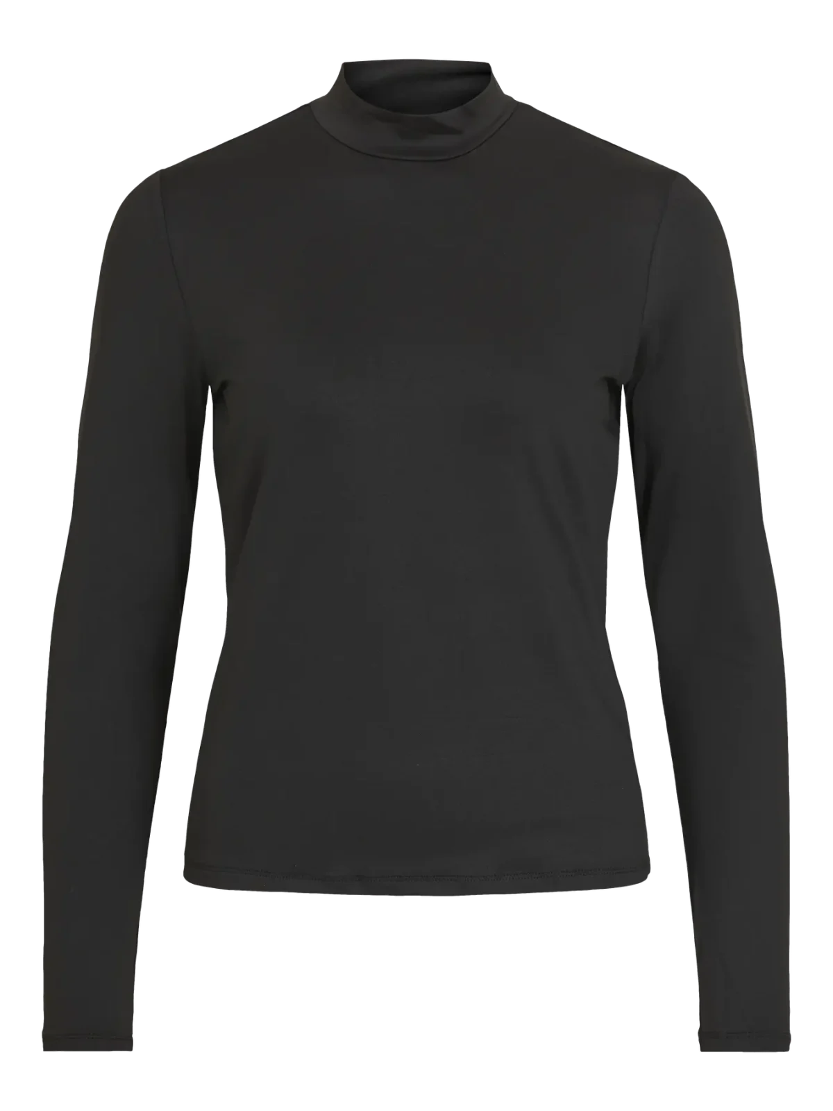 Vila ViLeo LS Leopard Print and Plain Tops - Black, M image