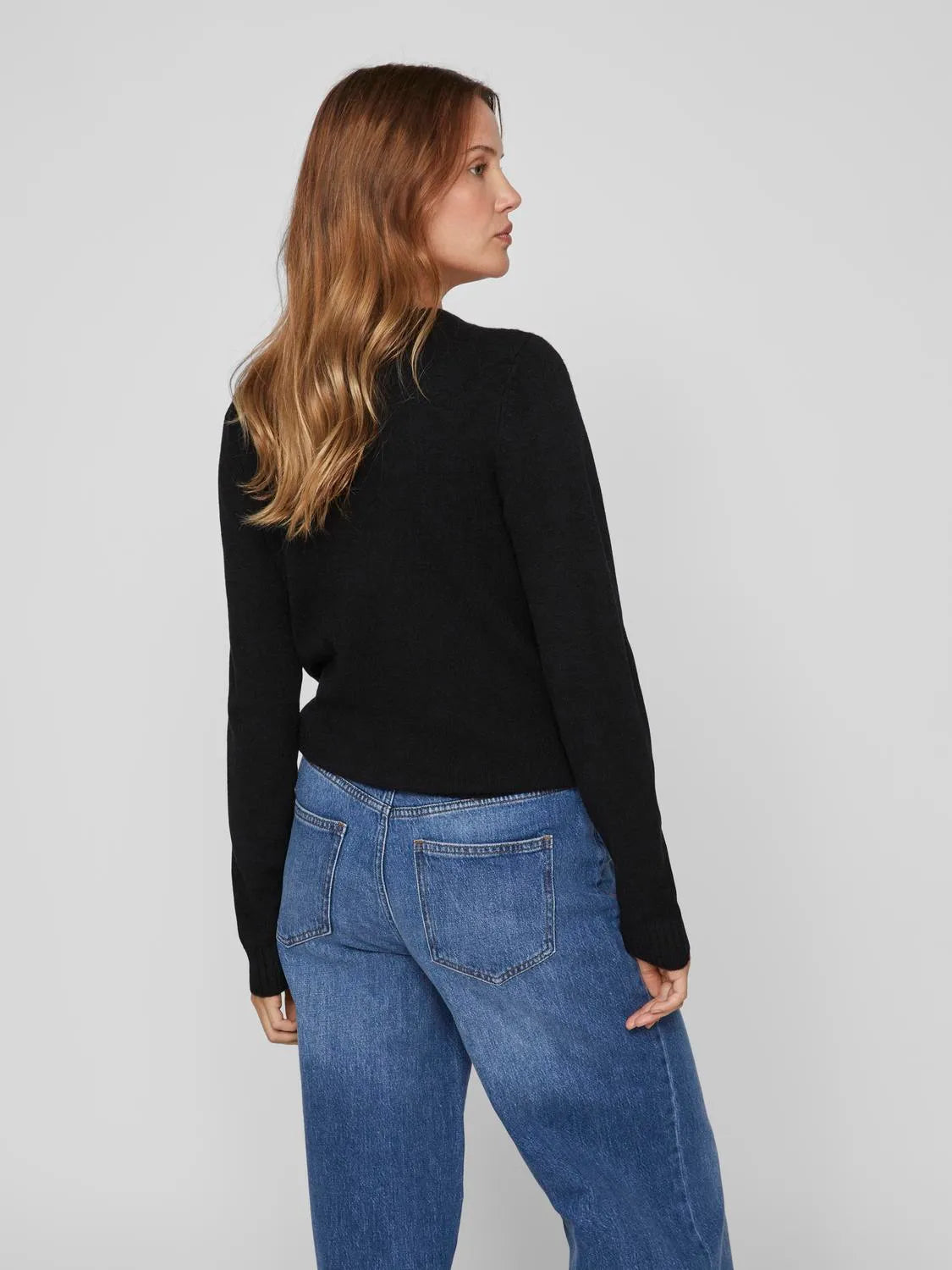 Vila Viril V-neck L/S Knit Top Bestseller image 30