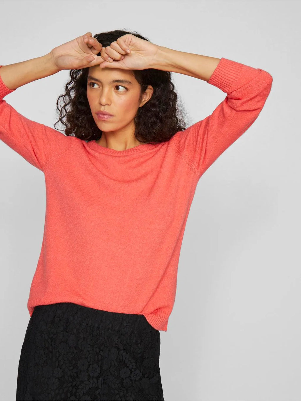 Vila Viril Round Neck Supersoft Knit image 20
