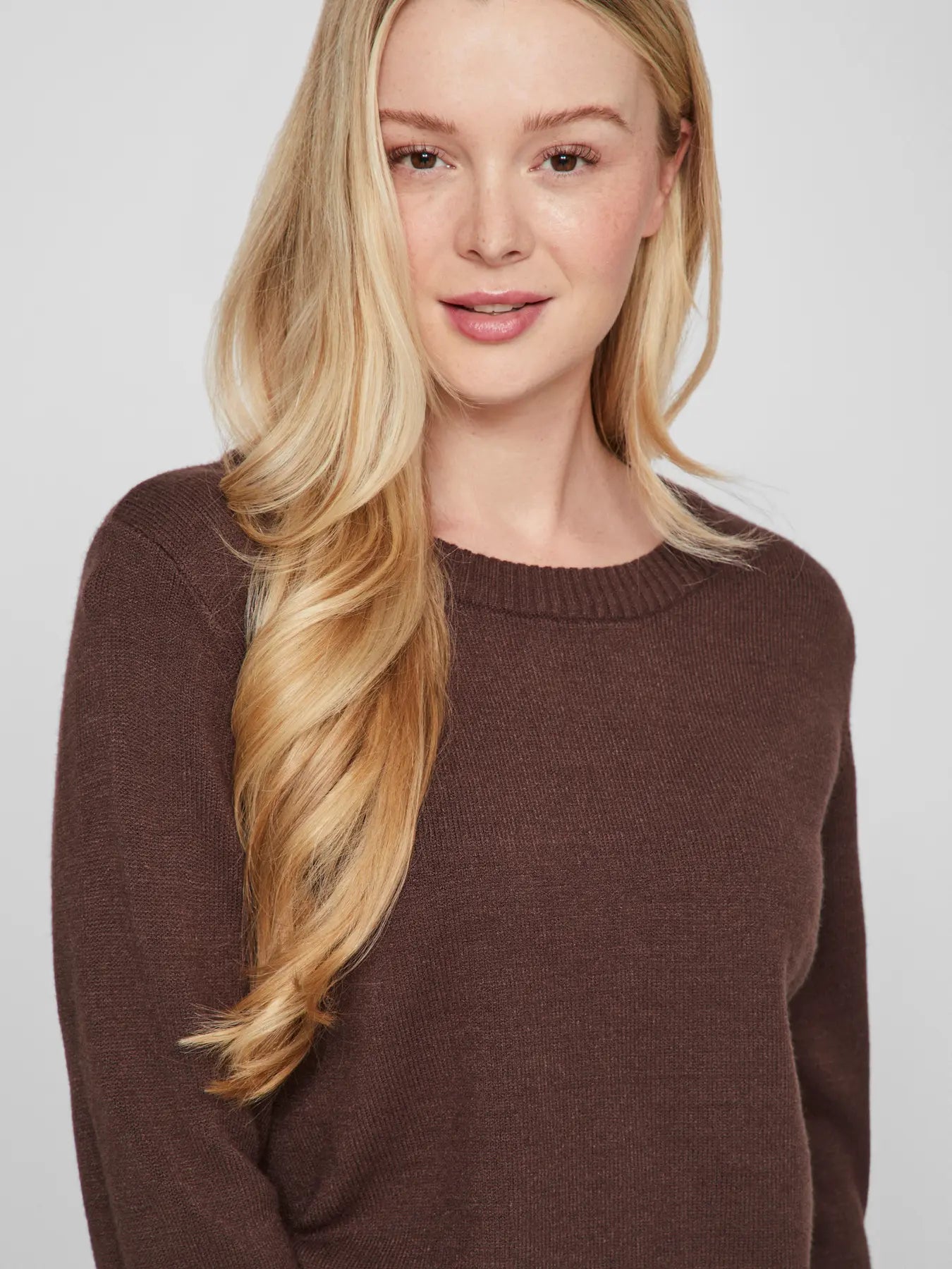 Vila Viril Round Neck Bestselling Knit