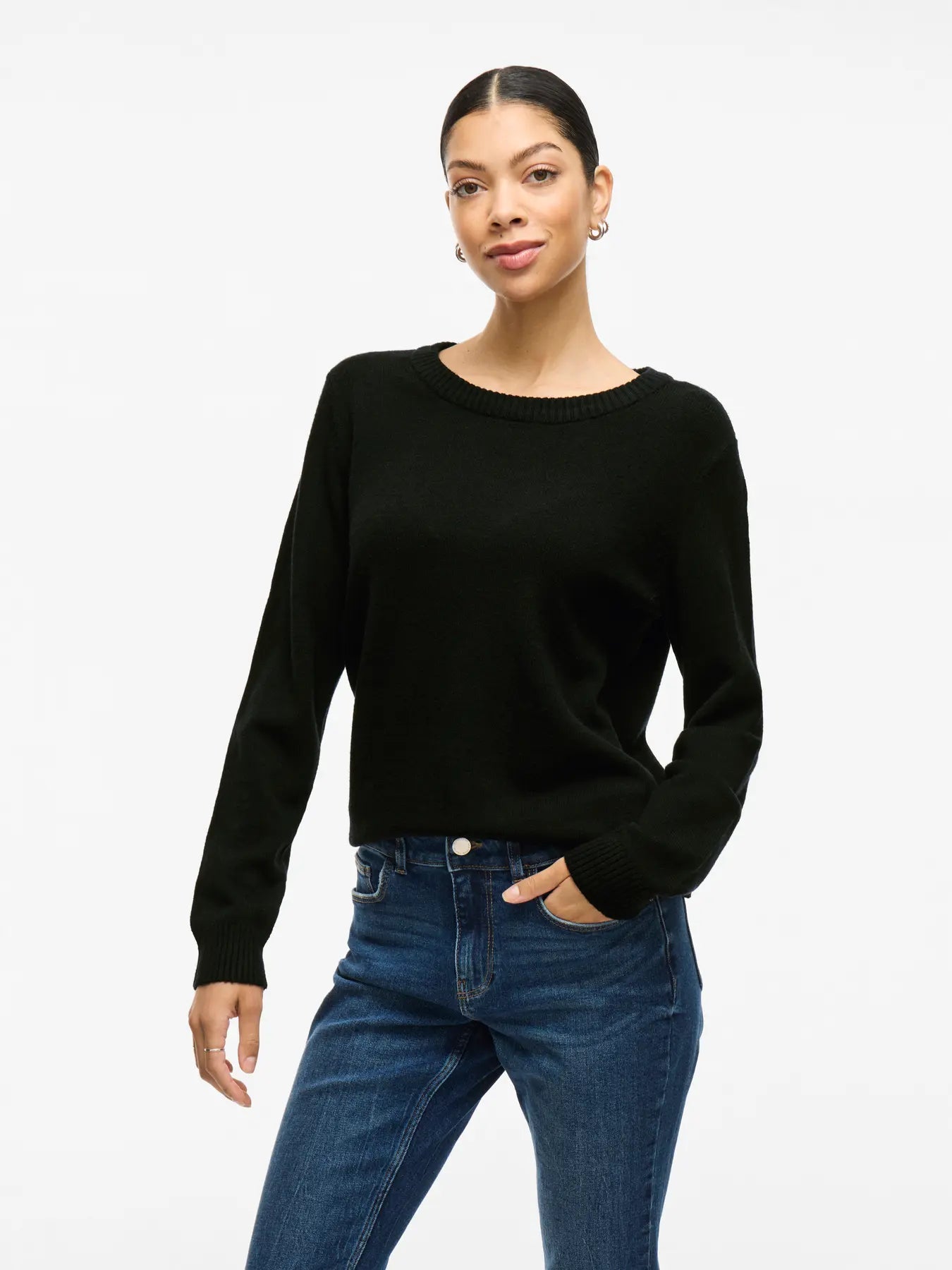 Vila Viril Round Neck Bestselling Knit