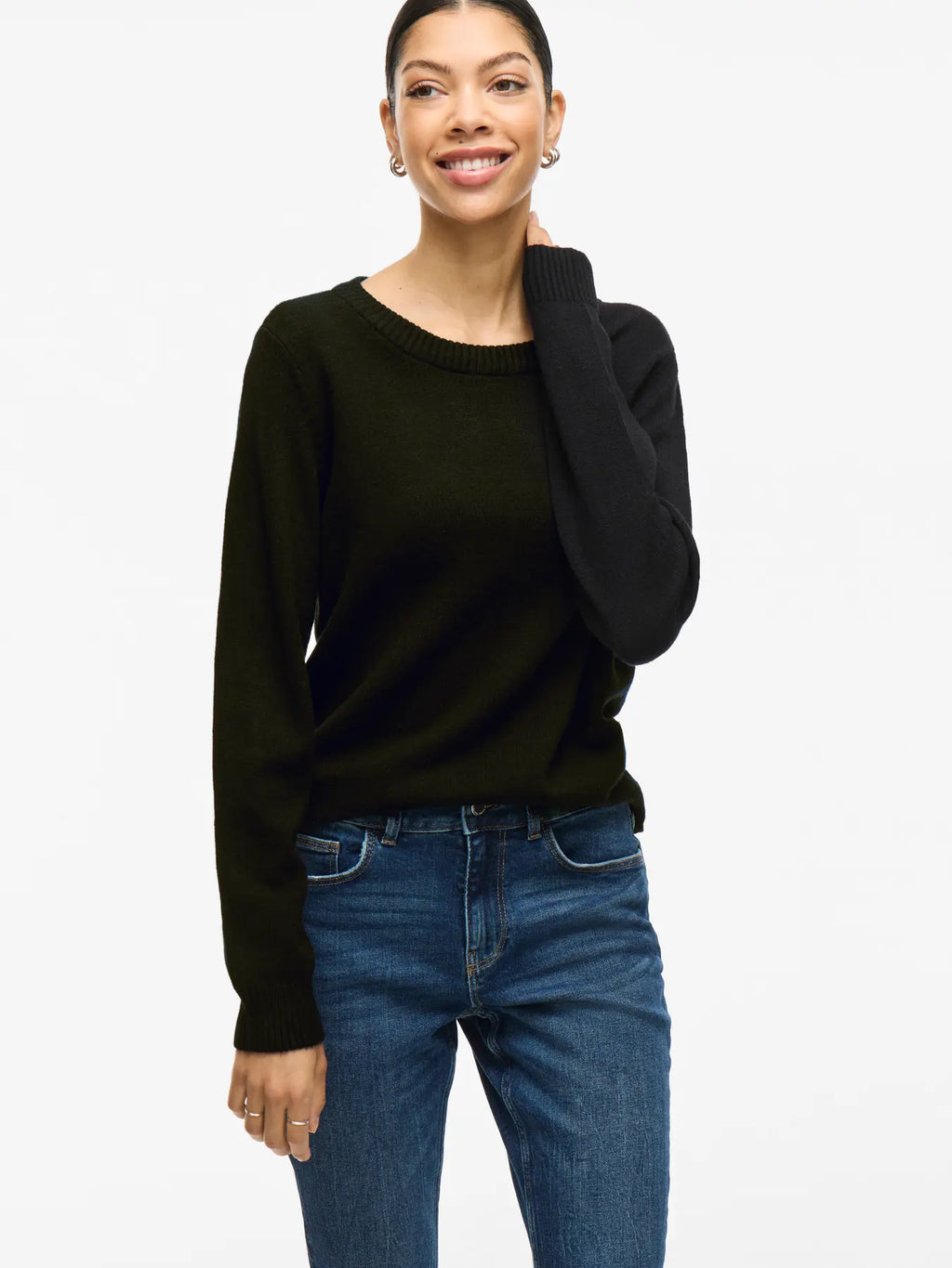 Vila Viril Round Neck Bestselling Knit