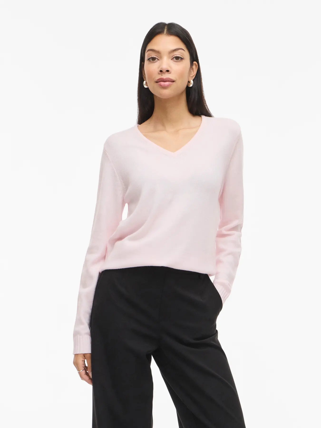 Vila Viril V Neck Knit