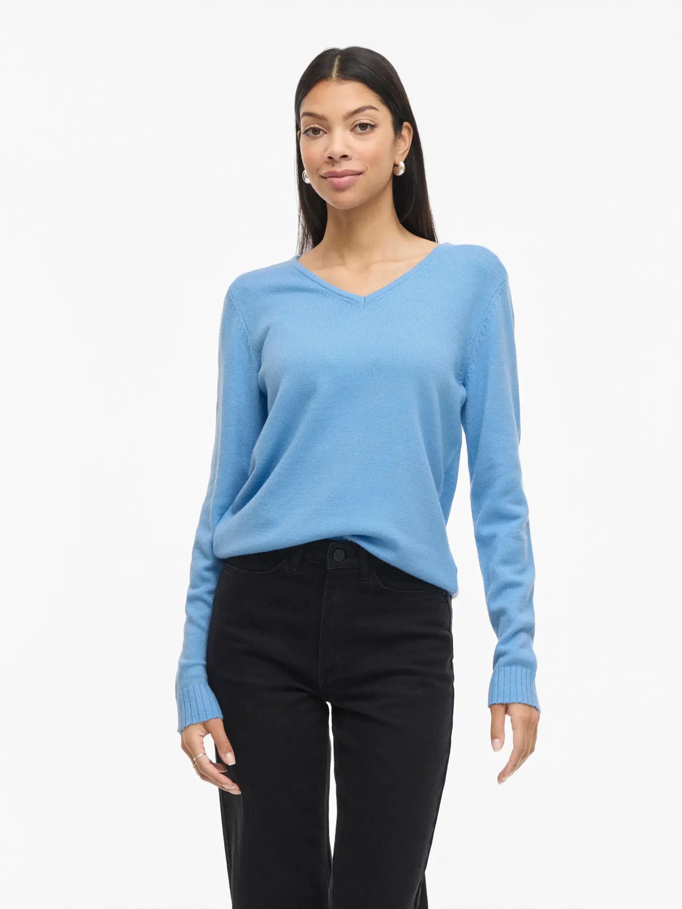Vila Viril V Neck Knit