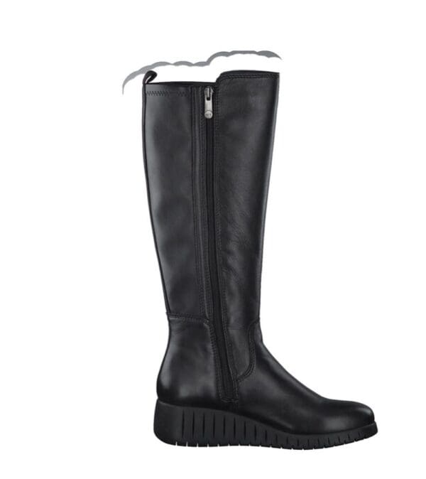 Marco Tozzi Leather and Synthetic Knee High Boot