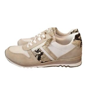 Marco Tozzi Amelia Trainer with animal detail trim and zip