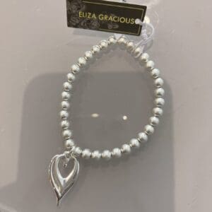 Eliza Gracious twin heart bracelet