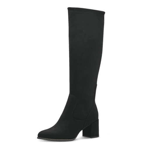 Marco Tozzi Brad Long Textile Boot with Zip