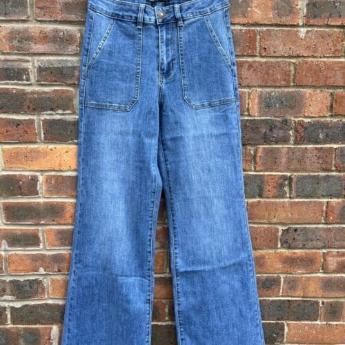 Toxic Wide Leg Jean in 2 New Washes