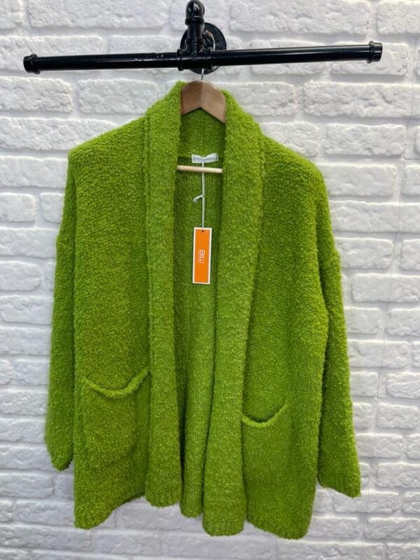 Boucle Knitted Jacket with pockets