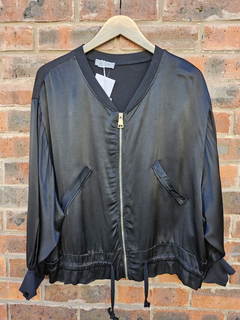 Silkie Satin Bomber Jacket