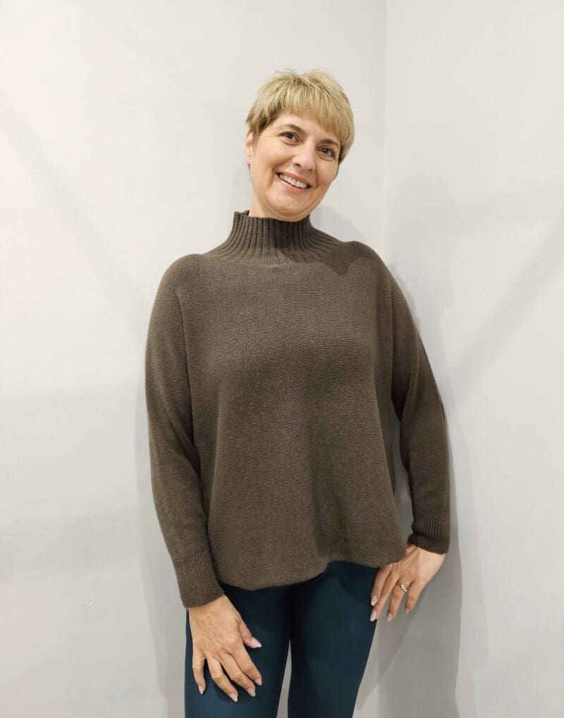 Alpini Bestselling Rib Neck Knit