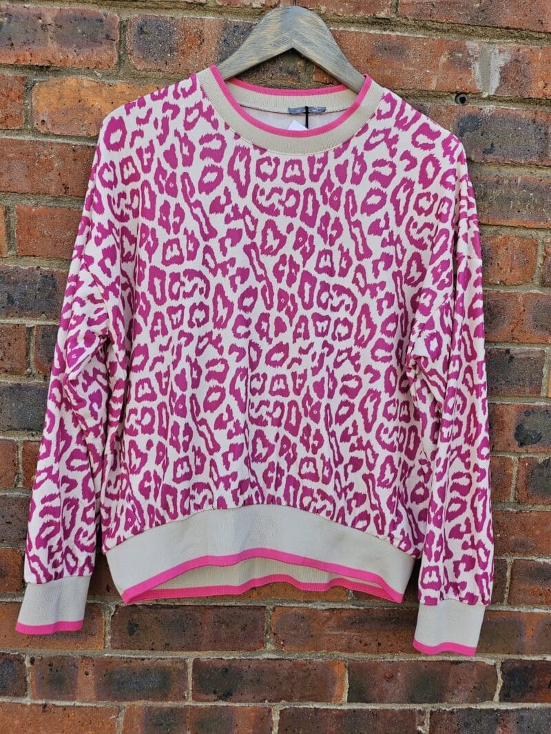 leopard supersoft Sweat top