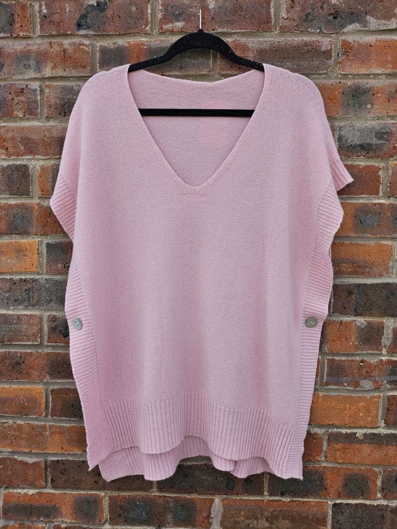 Chrissie Knit with Side Button