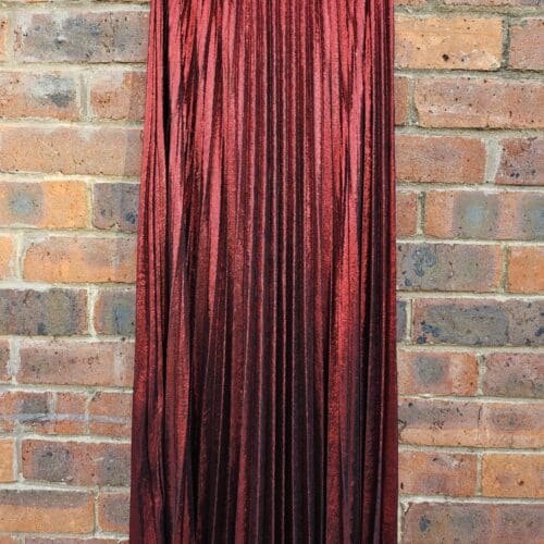 Shimmer Pleated Skirt