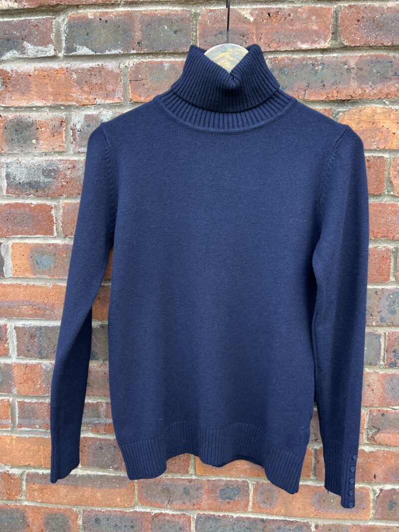 Classic Polo Neck with Buttons