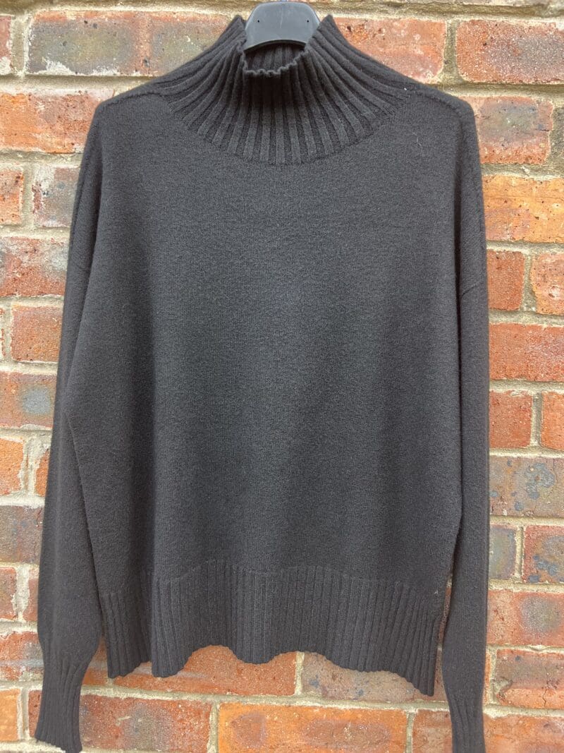 Funnel Neck Knit