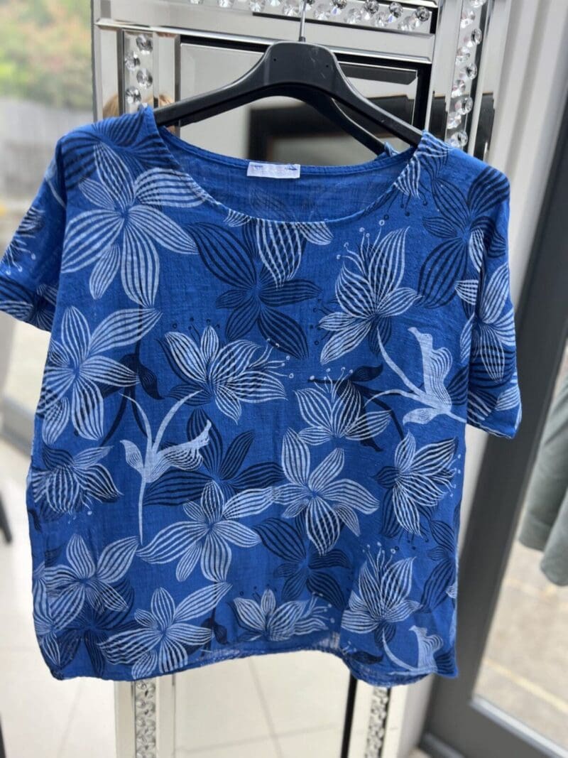 Printed 100% Cotton Top