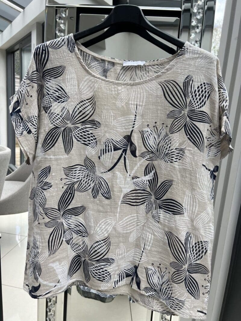 Printed 100% Cotton Top