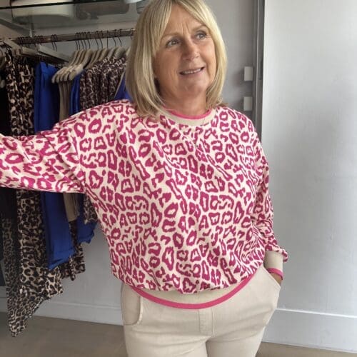 Leopard Sweat Top