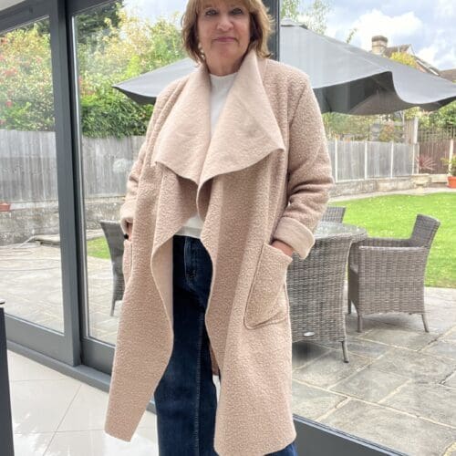 Waterfall Boucle Easy Jacket with Pockets