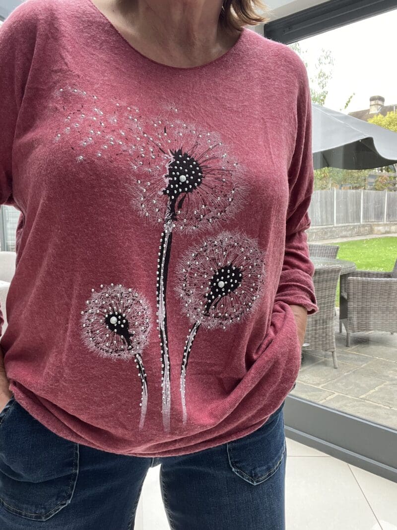 Dandelion Bling Super soft Knit Top