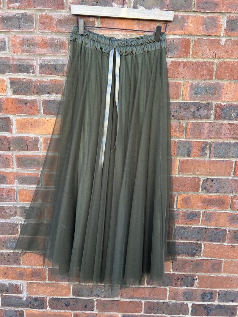 tulle nett skirt