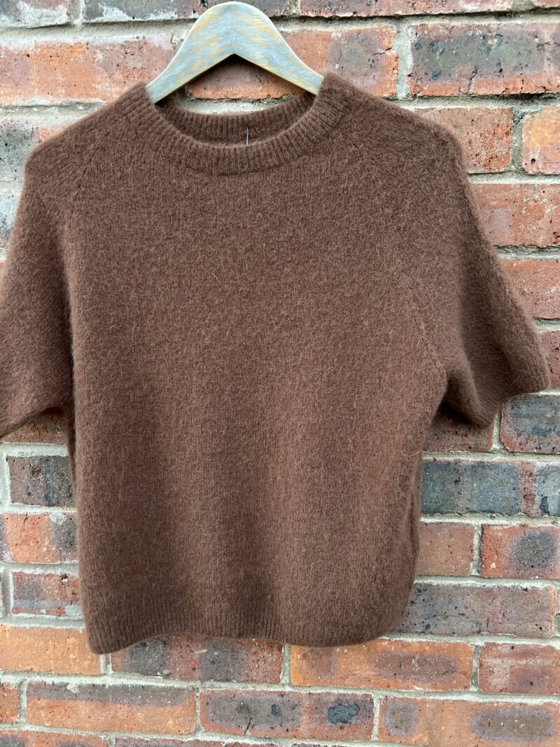 SS Crew Neck Knit with Alpaca