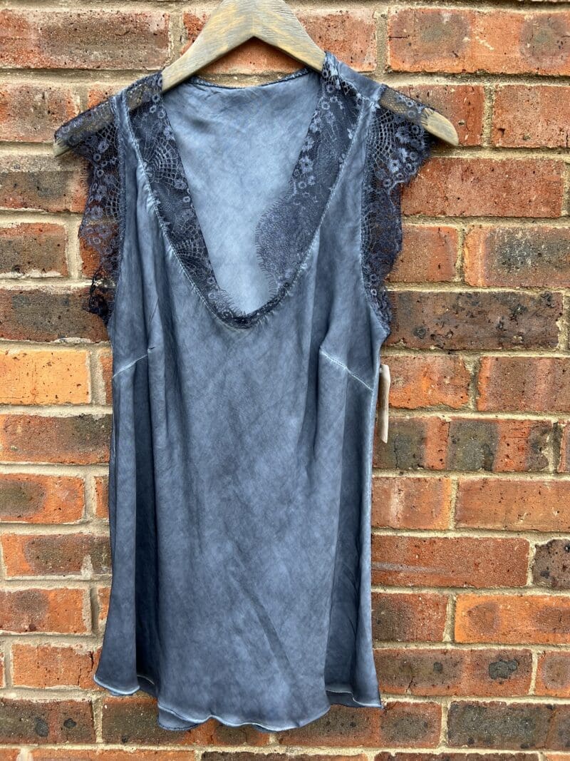 Silky Lace vest top