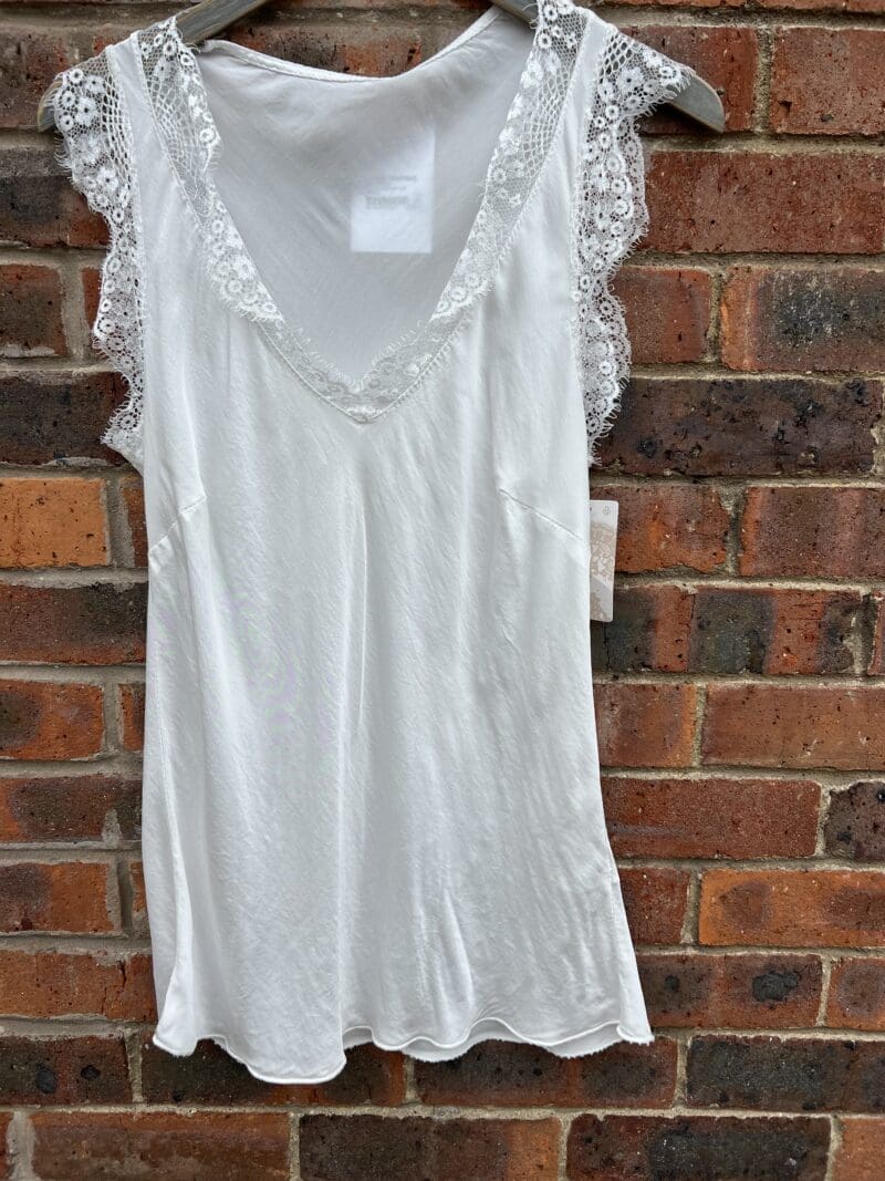 Silky Lace vest top