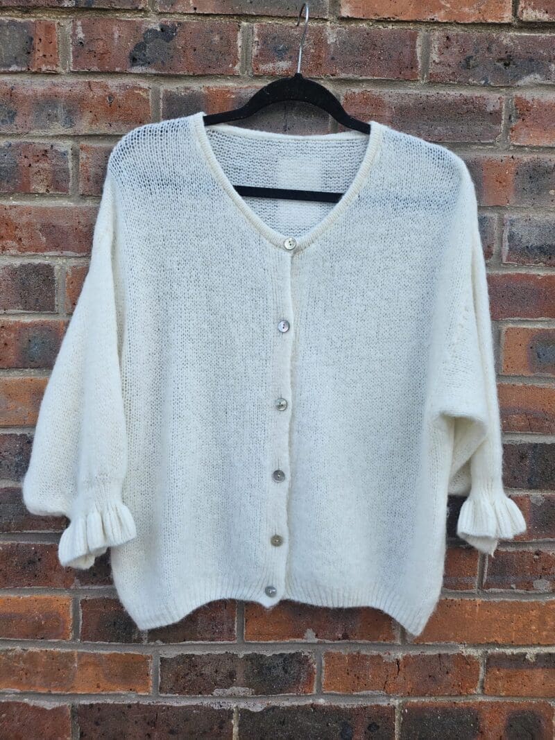 Super Soft Alpaca Mix knit Cardy