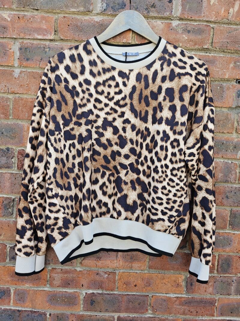 Animal Print supersoft Sweat top