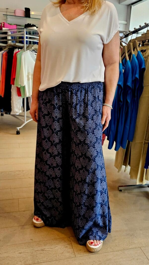 New Print in our Bestselling Wide Leg Pant