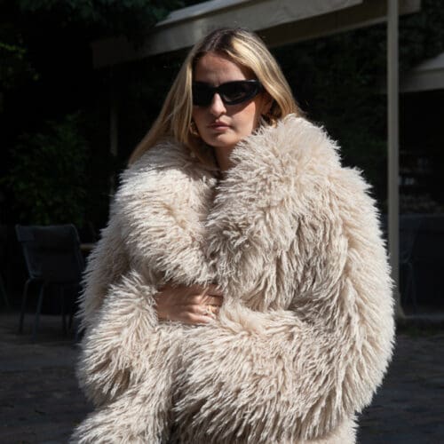 Shaggy Faux Fur Jacket