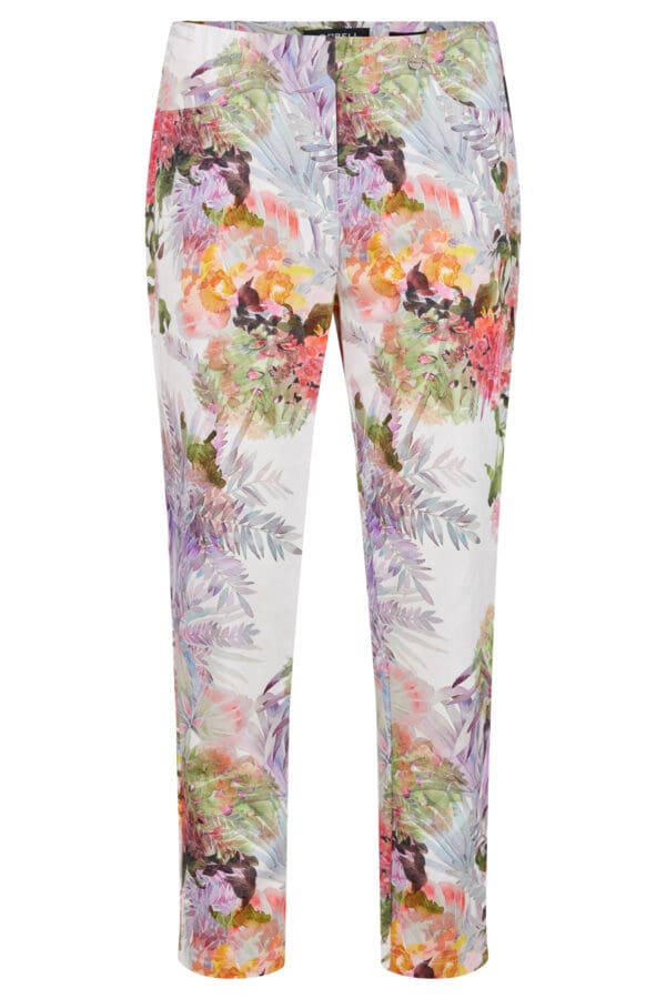 Robell Bella Tropical Floral Ankle Grazers