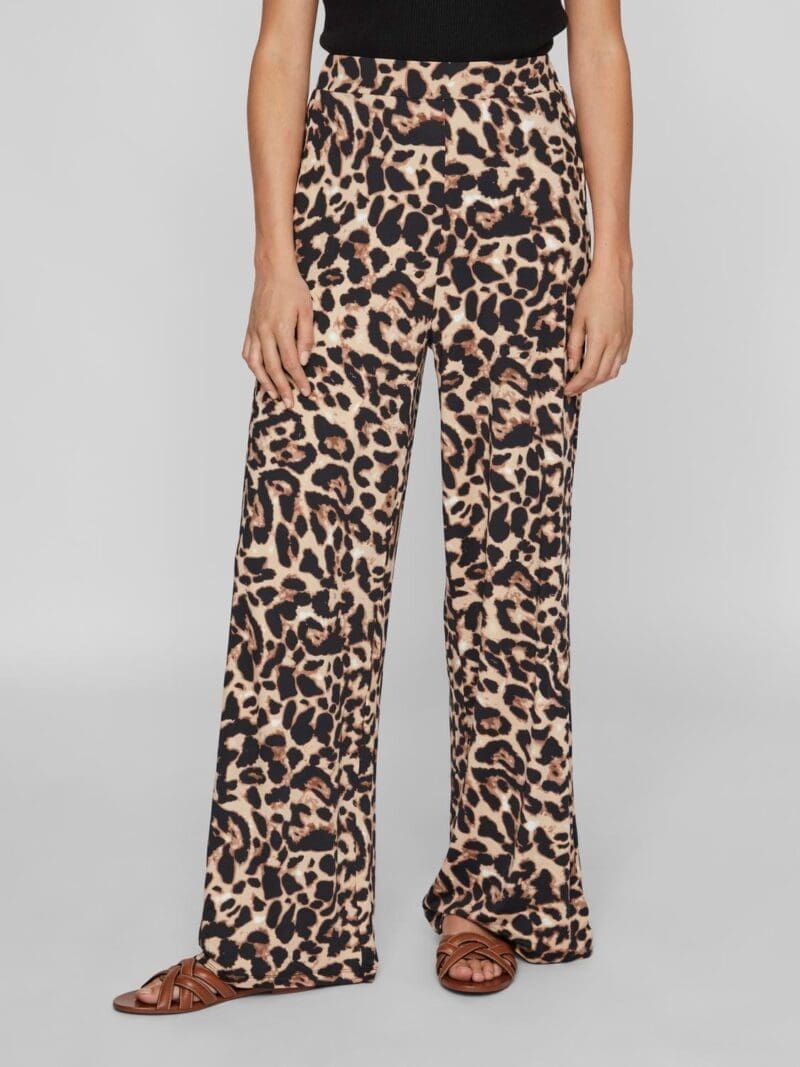 Vila Vileoa Jersey Animal Print Pant