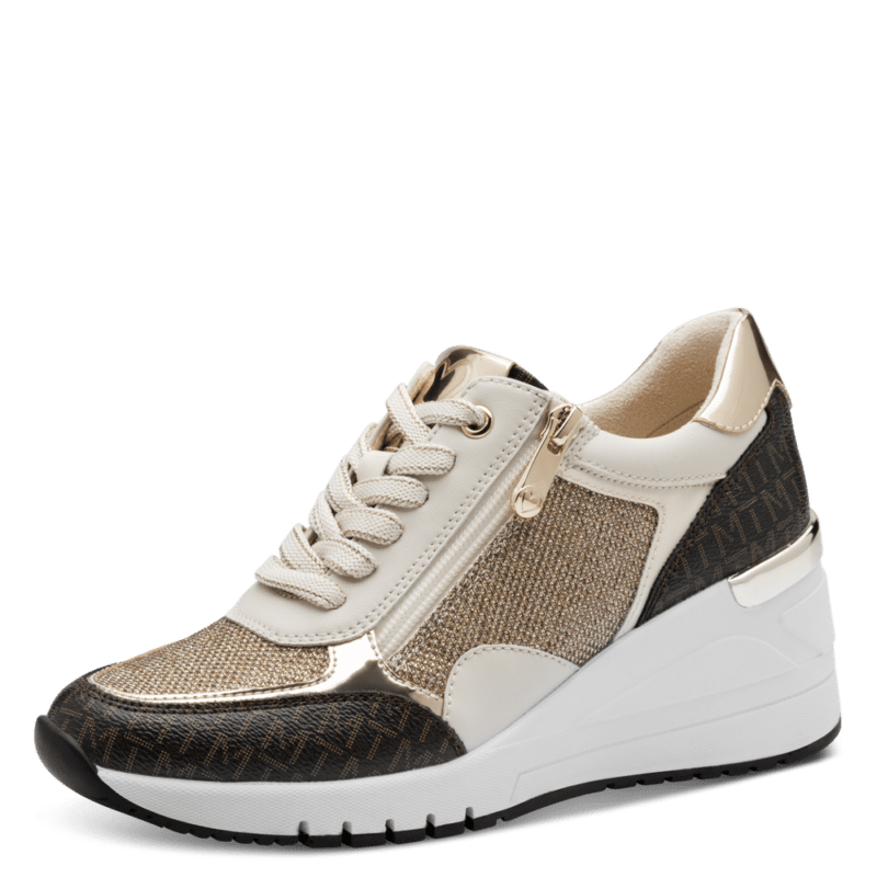 Marco Tozzi Flynn Wedge Bling Trainer