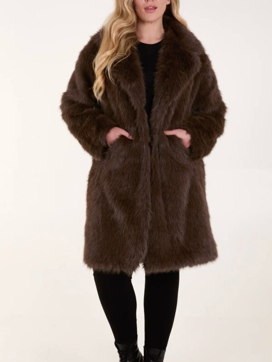 Faux Fur Coat